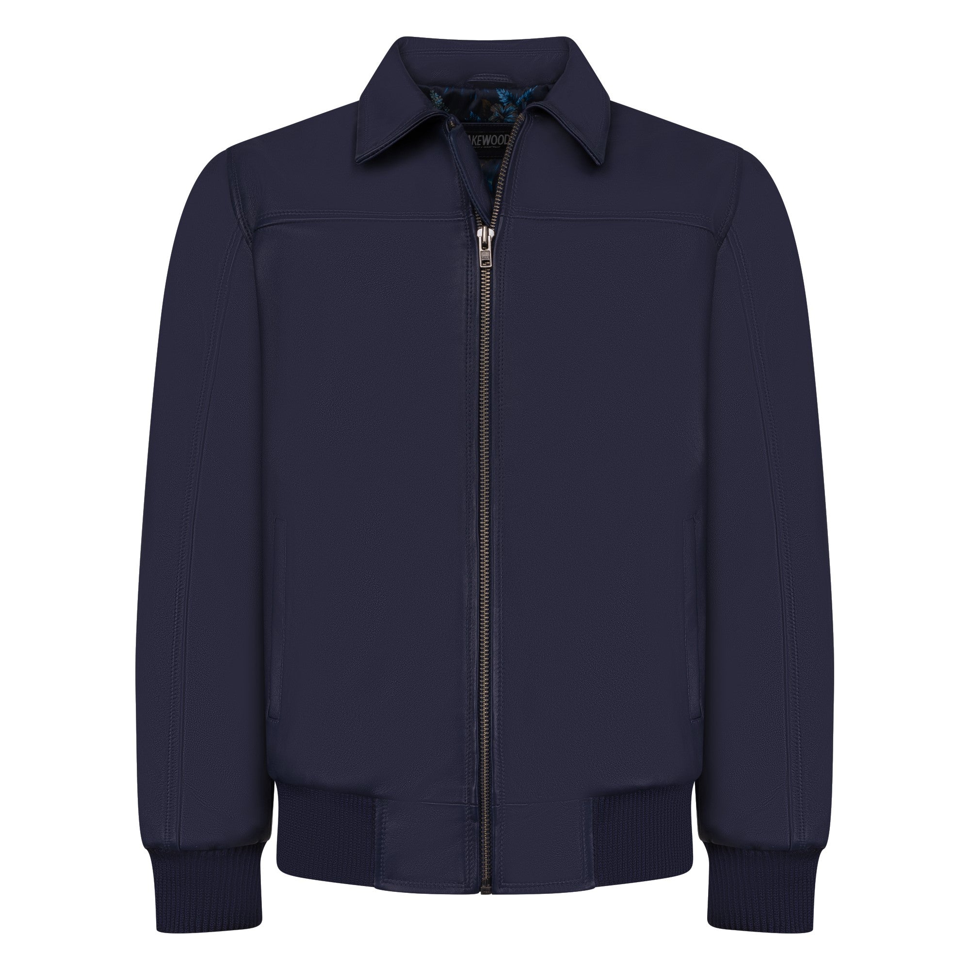 Leather Bomber Jacket Style #2066