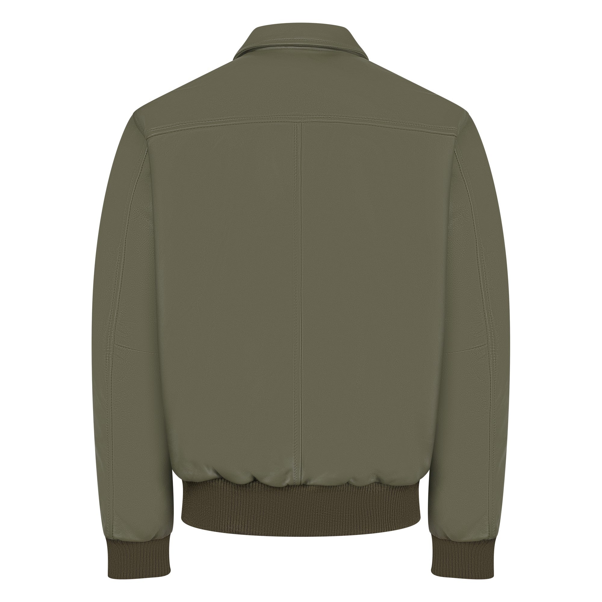 Leather Bomber Jacket Style #2066