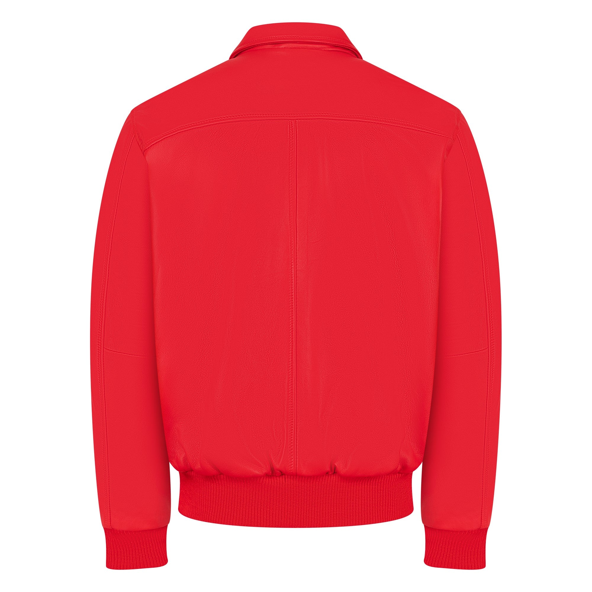 Leather Bomber Jacket Style #2066