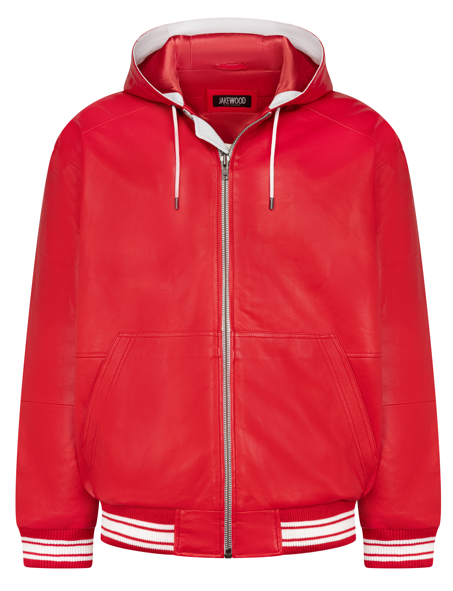 Leather Hoodie. Style # 2545