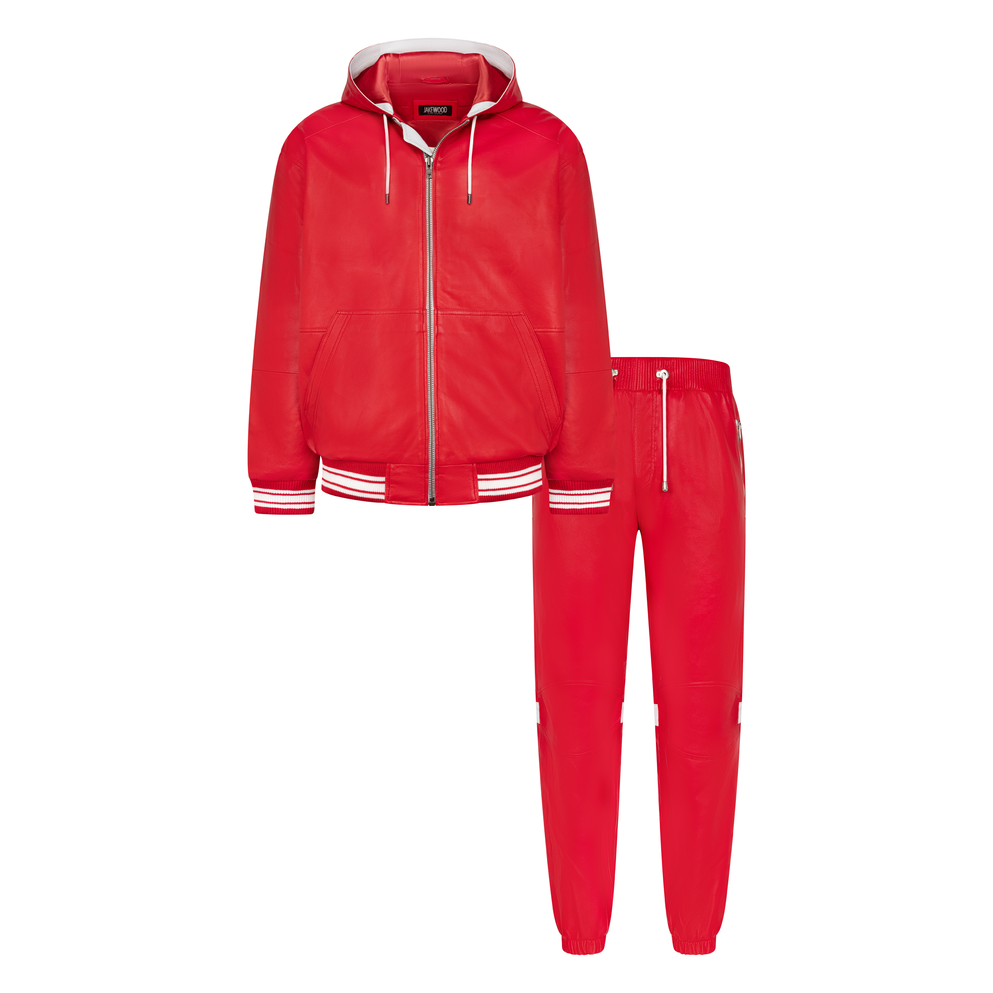 Leather Hoodie. Style # 2545