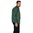 Genuine Lambskin Leather Baseball Varsity Jacket | Style #1051 (21 colors)