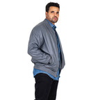 Genuine Lambskin Leather Baseball Varsity Jacket | Style #1051 (21 colors)