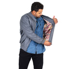 Genuine Lambskin Leather Baseball Varsity Jacket | Style #1051 (21 colors)