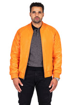 Genuine Lambskin Leather Baseball Varsity Jacket | Style #1051 (21 colors)