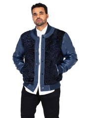 Jakewood Jungle Suede Bomber Jacket