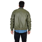 Genuine Lambskin Leather Baseball Varsity Jacket | Style #1051 (21 colors)