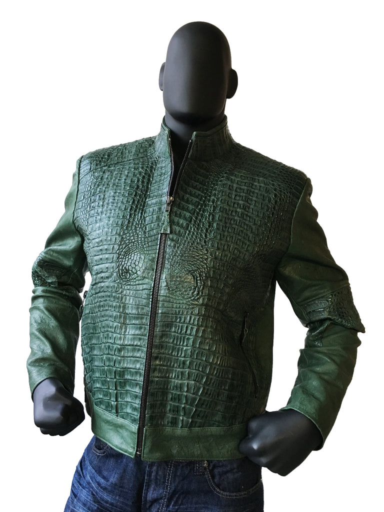 Crocodile skin Jacket.Buy now or order custom manufacturing
