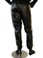 Leather Python Set Pants and Hoode - Jakewood Shearlin Leather Mouton Fur Bomber Aviator Parka Coat Jacket Sheepskin All size Brooklyn New York manufacturer 