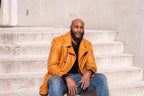 Men's Genuine Lambskin Leather Trench Coat | Style #2092