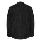 Suede Plain Shirt #2512