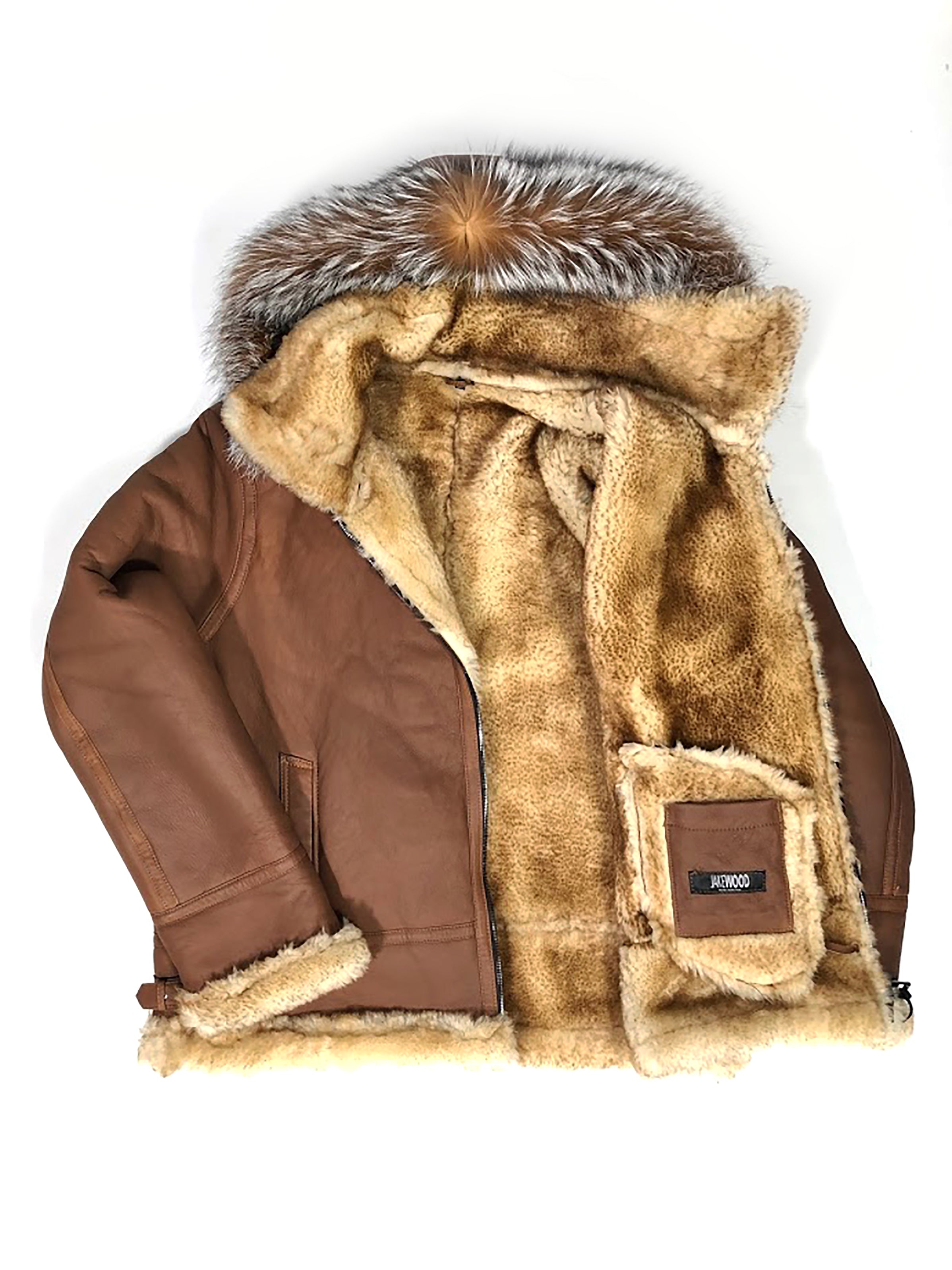 Shearling_Sheepskin_Aviator_Jacket_Cognac 4