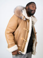 Sheepskin B3 Aviator Jacket With Toggles | Style #810