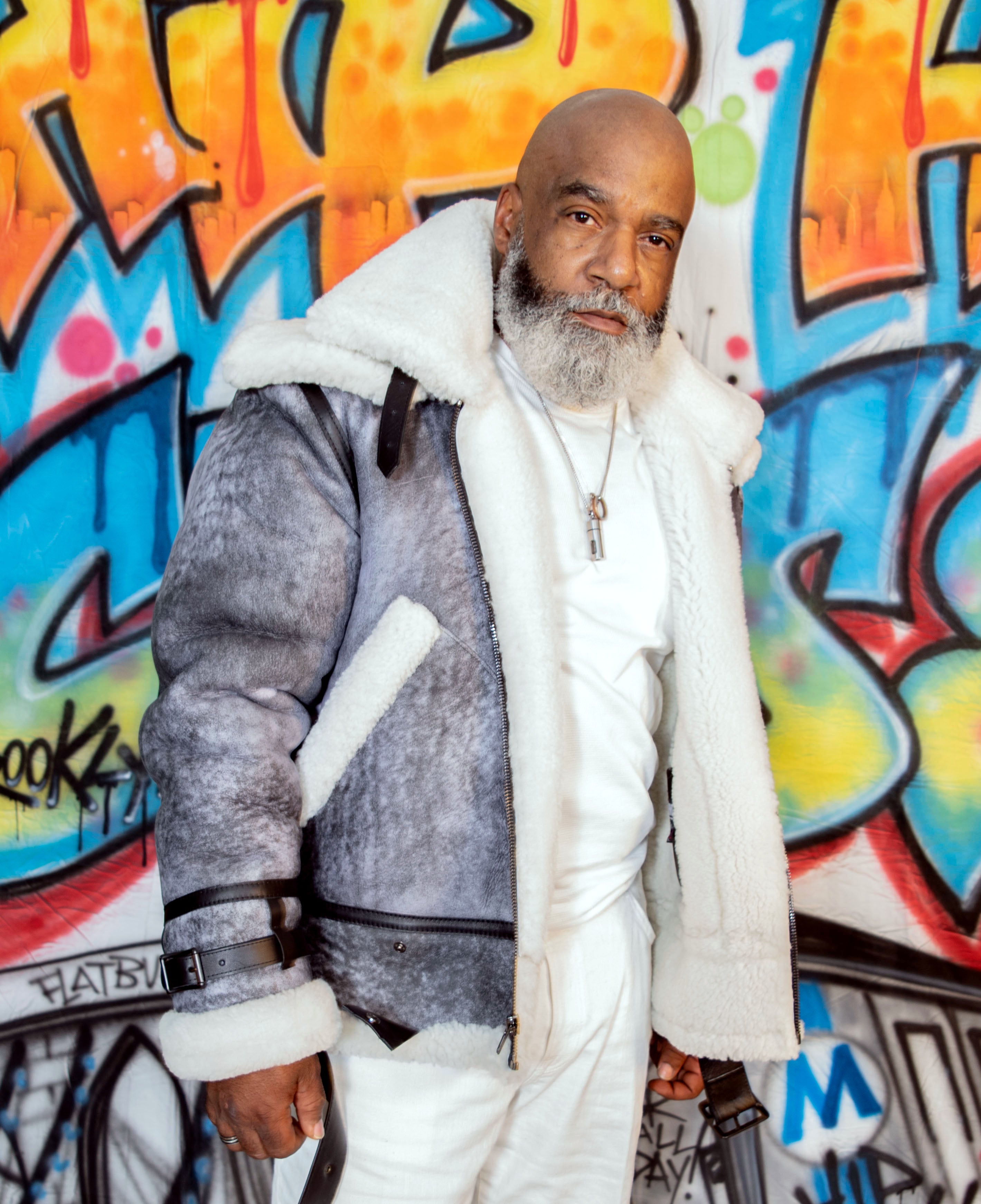 Sheepskin Jacket Bomber with Double Collar Style #808