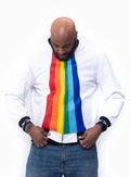 Lambskin Leather Jacket with Multi Colored Front Style #3421