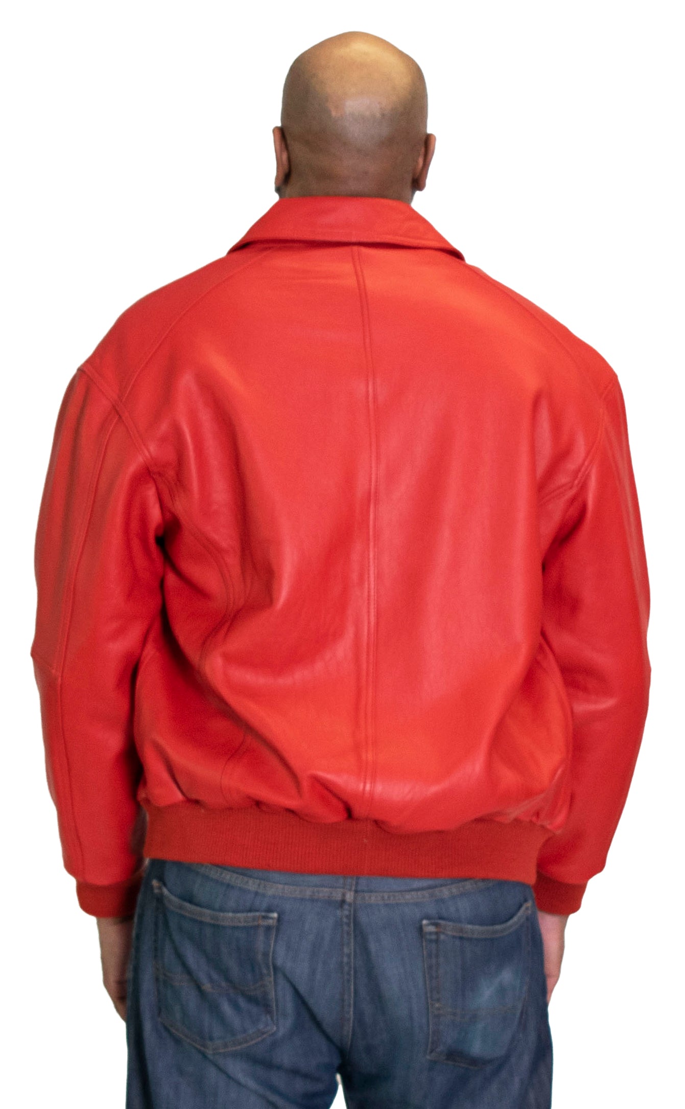 Leather Bomber Jacket Style #2066 – Jakewood