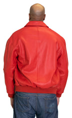 Leather Bomber Jacket | Style #2066